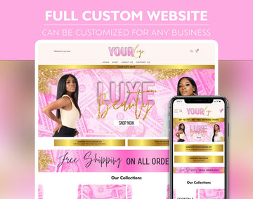 Custom Shopify or Wix design