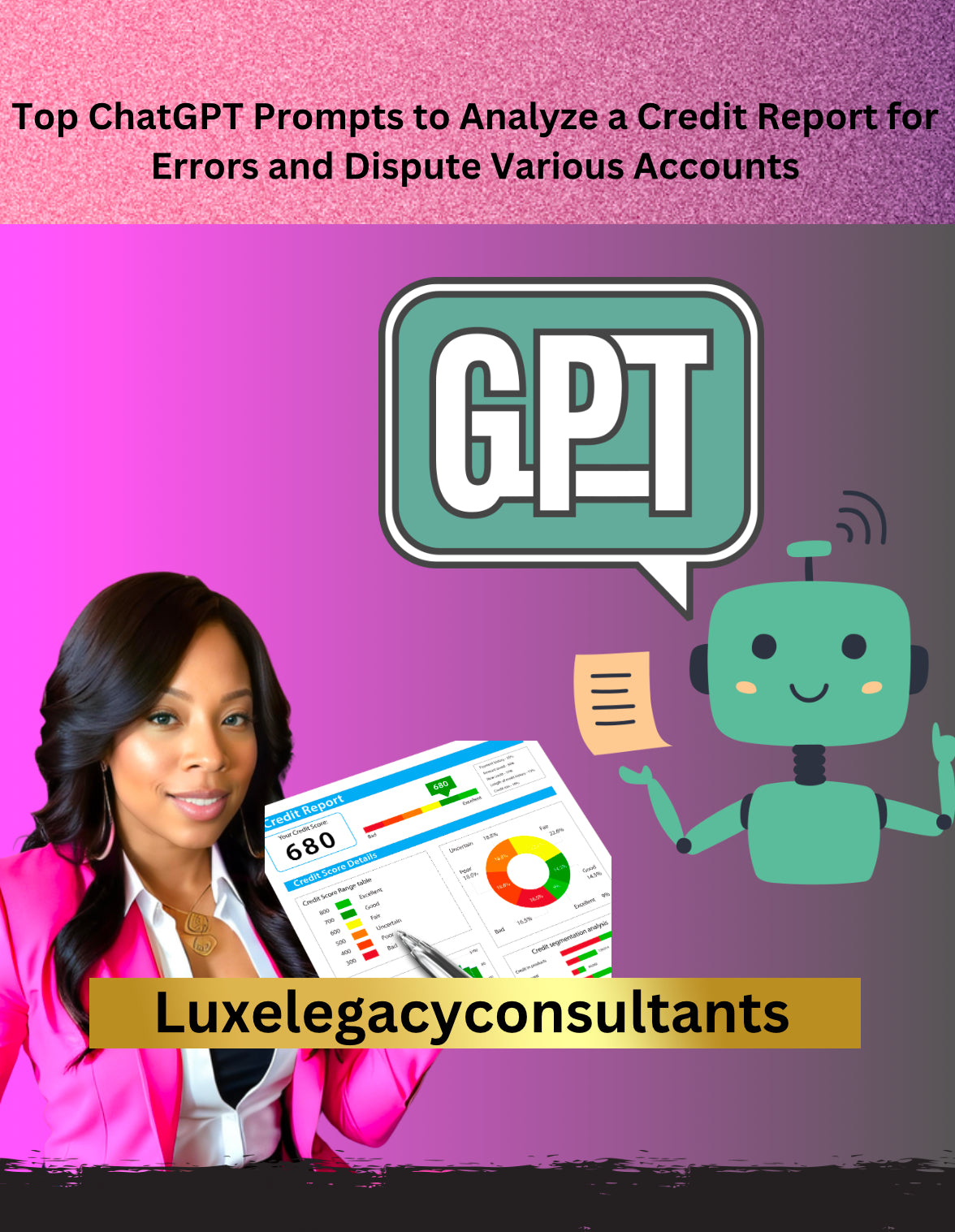 Top ChatGPT Prompts to Analyze a Report for Errors and Dispute Various Accounts
