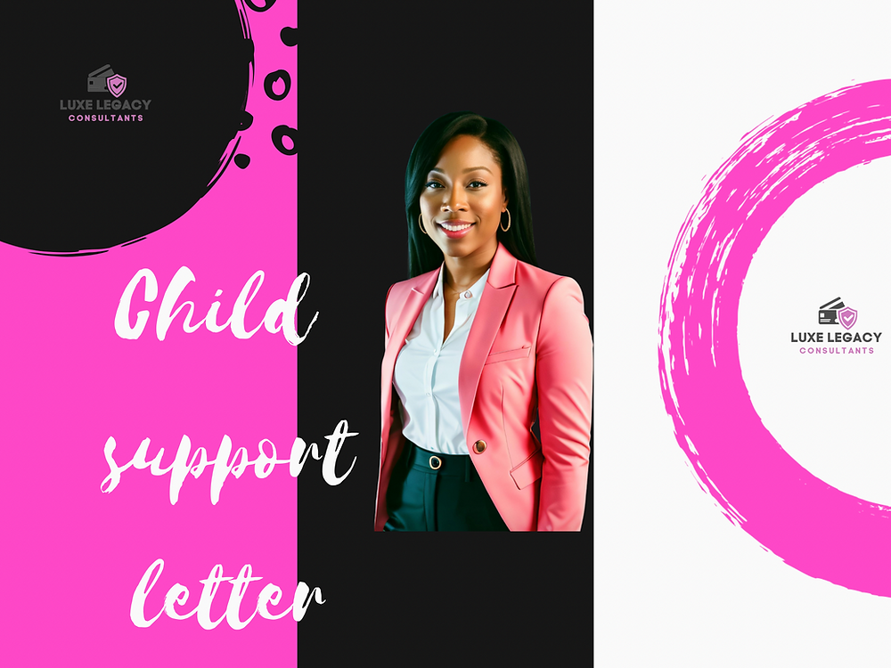 Back child support letter